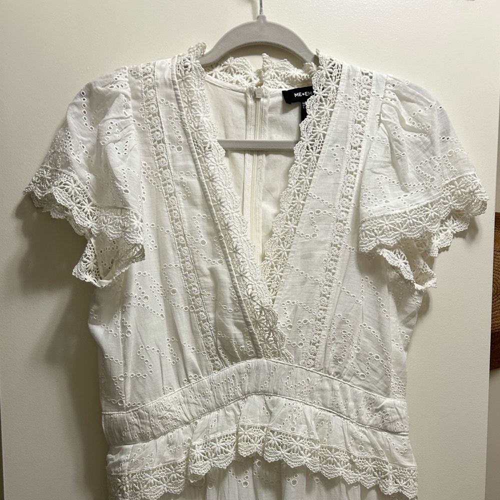 ME+EM Elegant White Maxi Dress - Picture 6 of 6